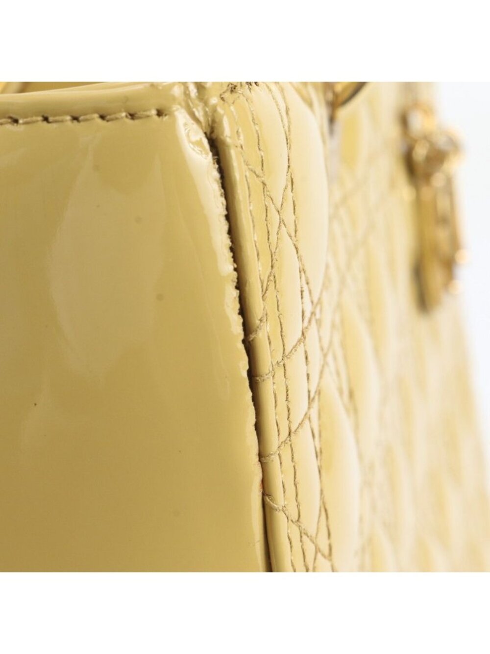 Dior Cannage Lady Leather Tote Bag - Picture 10 of 12